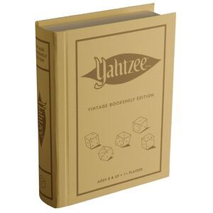 Yahtzee: Vintage Bookshelf Edition